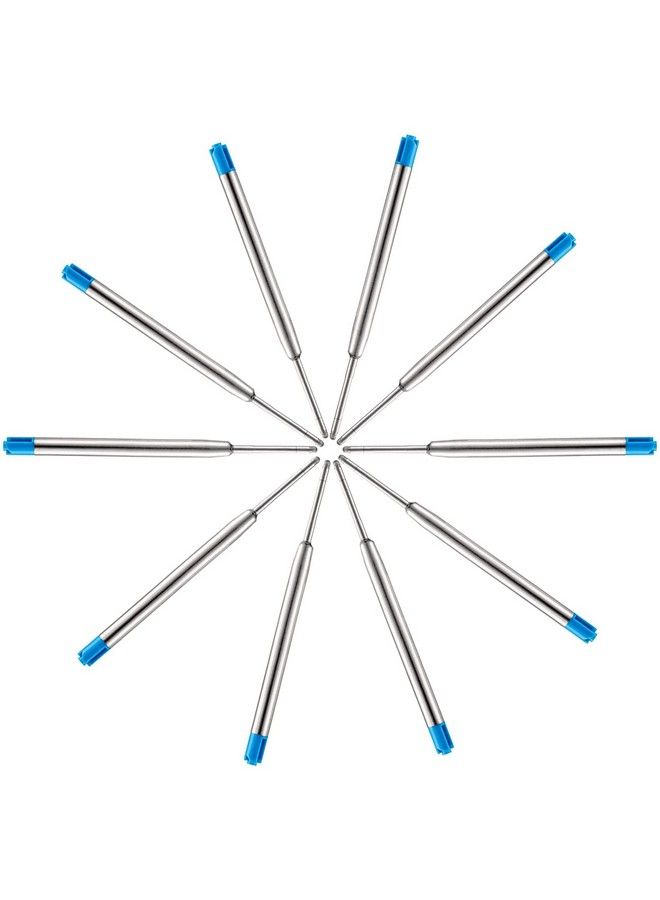 Obacle Ballpoint Pen Refills Blue 1.0Mm Medium Point Smooth Writing For Ballpoint Pens Blue Ink 3.85Inch (9.8Cm) 10 Pack (Blue) - Image 5