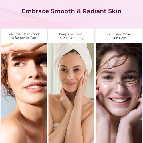 Kozicare Skin Whitening Scrub For Face | Exfoliating Scrub | Scrub For Men & Women Tan Removal Scrub Tanning Dead Skin Removal Gel Kojic Acid Scrub For Blackheads, Whiteheads & Smooth Skin - 100 Gm - Image 2