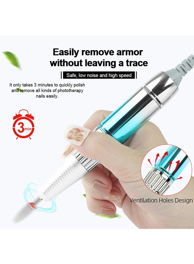 brunson Nail Drill Machine  Professional Nail Salon 35W Nail Drill Machine Electric Nail File 35000Rpm, Jmd-305 - Image 4