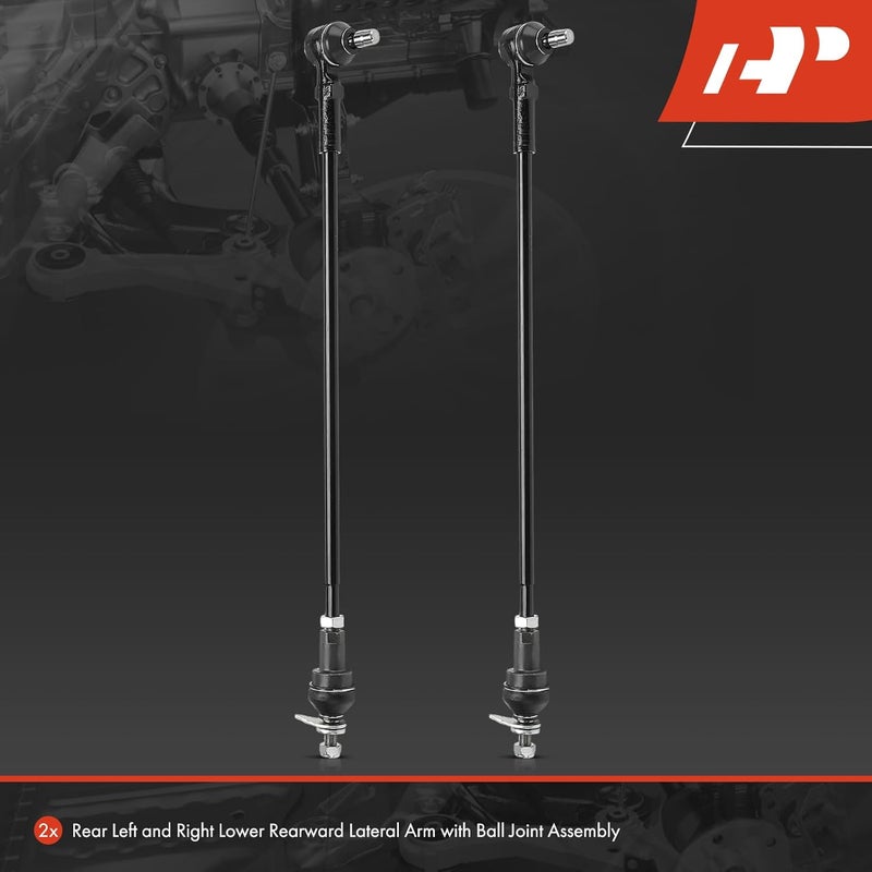 A-Premium Rear Lower Suspension Lateral Arm Set - Image 3