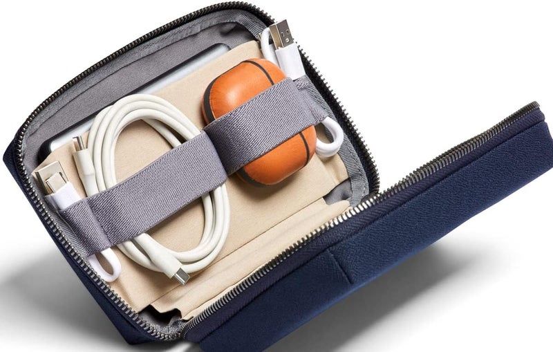 Bellroy Tech Kit Compact (charger, cables, mouse, power bank, USB sticks, dongles) - Navy - Image 2