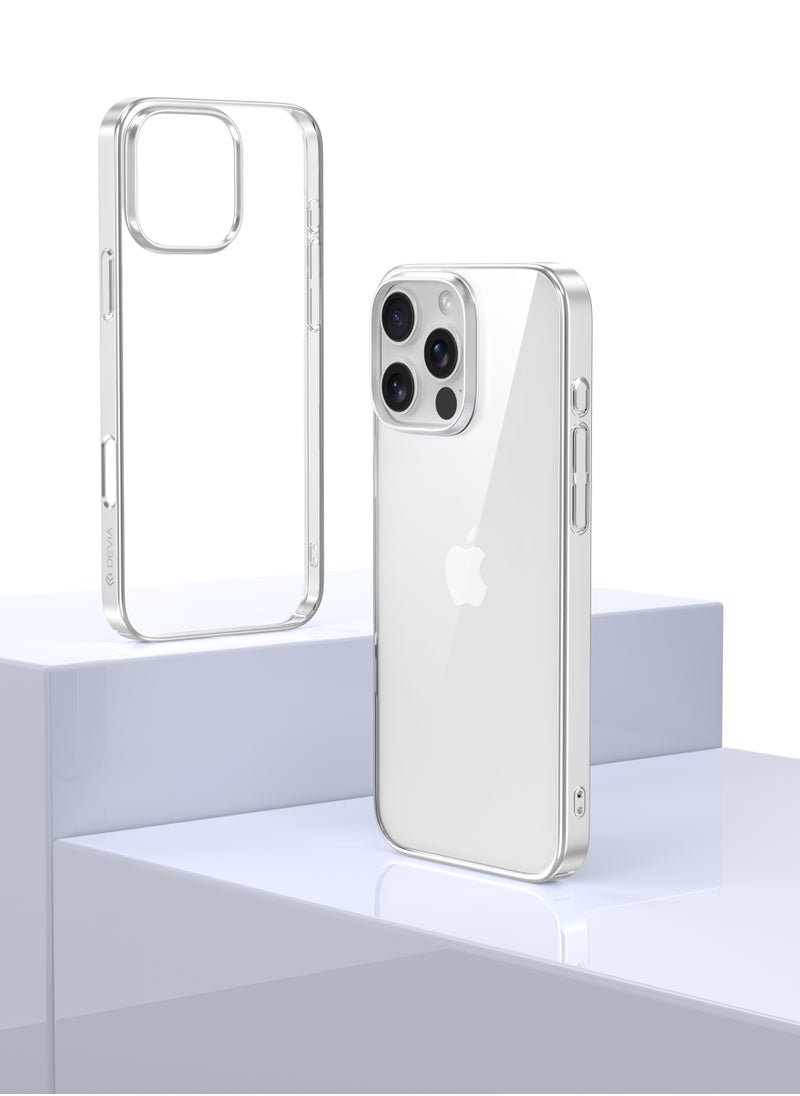 devia - Devia iPhone 16 Pro Case Transparent Drop and Scratch Resistant The protective case is specially designed to withstand drops from a height of up to 1.2 meters - Image 1