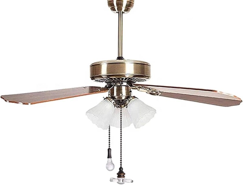 U/D Ceiling Fan Pull Chain, Pack of 2 Ceiling Fan Cords with 6 Inches Fan Pulls Set with Connector (ORB, Light Bulb and Fan) - Image 4