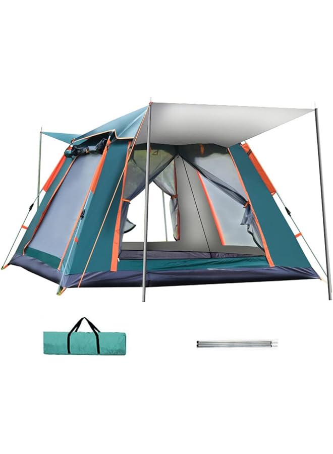 PROMASS Camping Tent - 5-8 Person Family Tent Instant Easy Set Up Tent With Carry Bag, Waterproof Windproof Pop Up Tent For Camping, Hiking, Mountaineering - Image 1