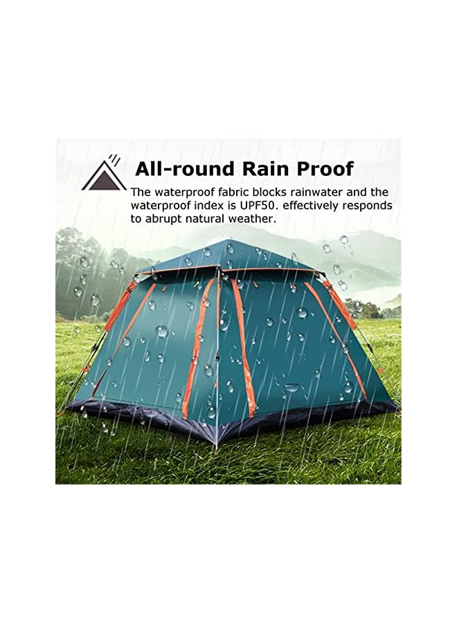 PROMASS Camping Tent - 5-8 Person Family Tent Instant Easy Set Up Tent With Carry Bag, Waterproof Windproof Pop Up Tent For Camping, Hiking, Mountaineering - Image 5