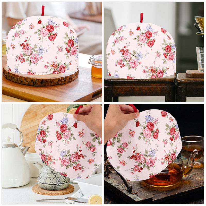Teapot Insulation Cover Heat Insulation Teapot Cozy Assorted Color 28.00X23.00X1.00CM Protection 2Pcs - Image 3