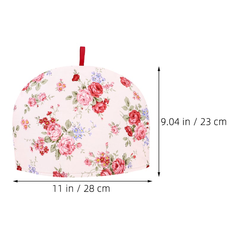 Teapot Insulation Cover Heat Insulation Teapot Cozy Assorted Color 28.00X23.00X1.00CM Protection 2Pcs - Image 2