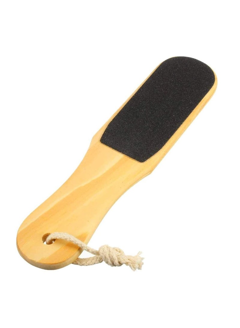 BLOOMING TIME Double Sided Wood Callus Remover Foot File - Black - Image 2