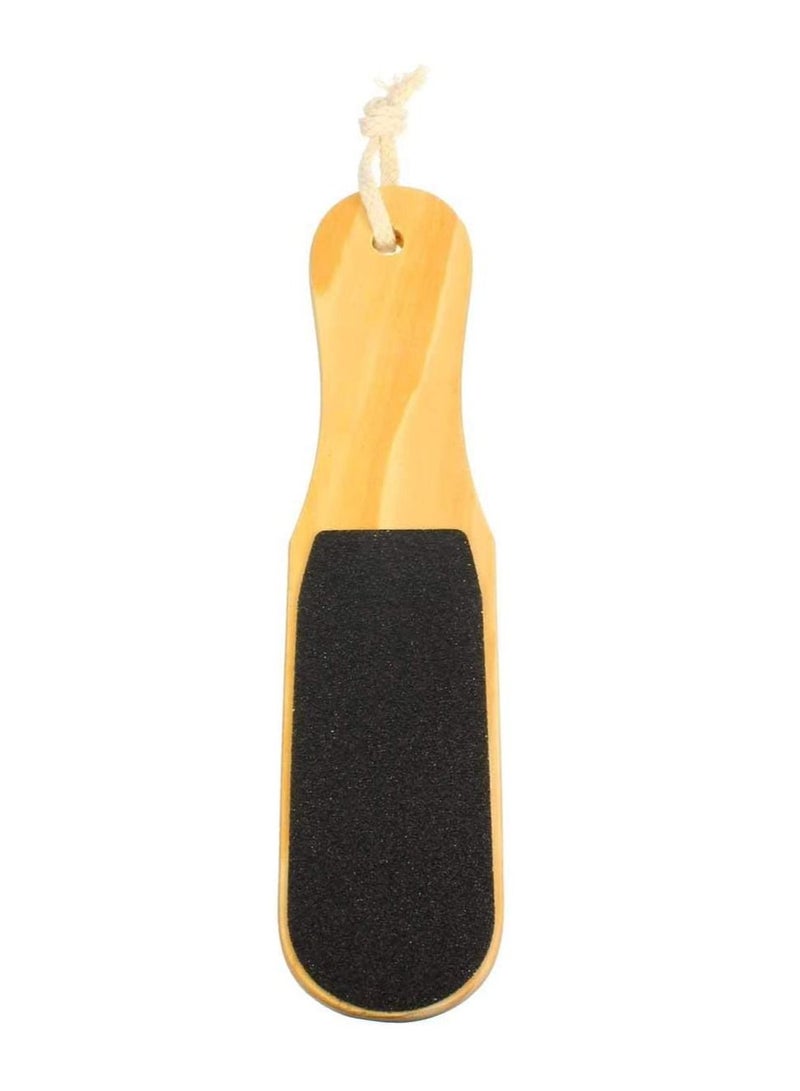 BLOOMING TIME Double Sided Wood Callus Remover Foot File - Black - Image 3