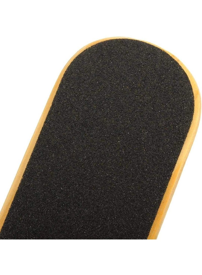 BLOOMING TIME Double Sided Wood Callus Remover Foot File - Black - Image 4