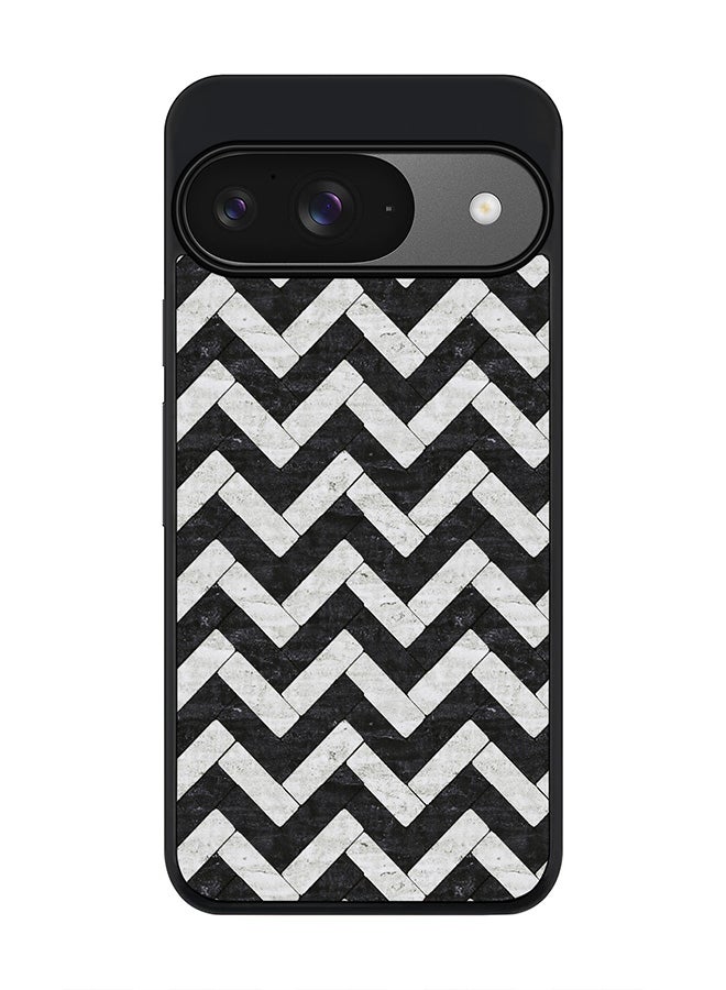 Stylizedd For Google Pixel 9 Case,Slim fit Camera Protection, Shockproof Thin Phone cover - Chevron Tiles  - Image 1