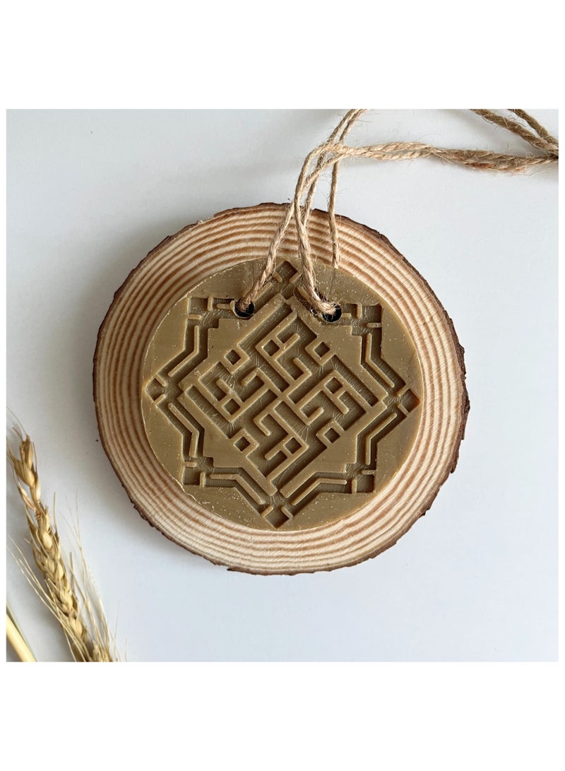 Najel Natural Aleppo Soap Amber & Oud Scent - Image 3