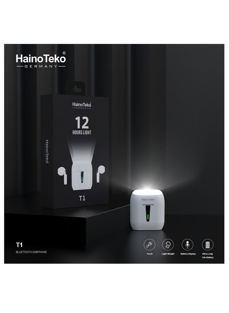 Haino Teko - Germany T1 Wireless Earbuds For iPhones and Android - Image 1