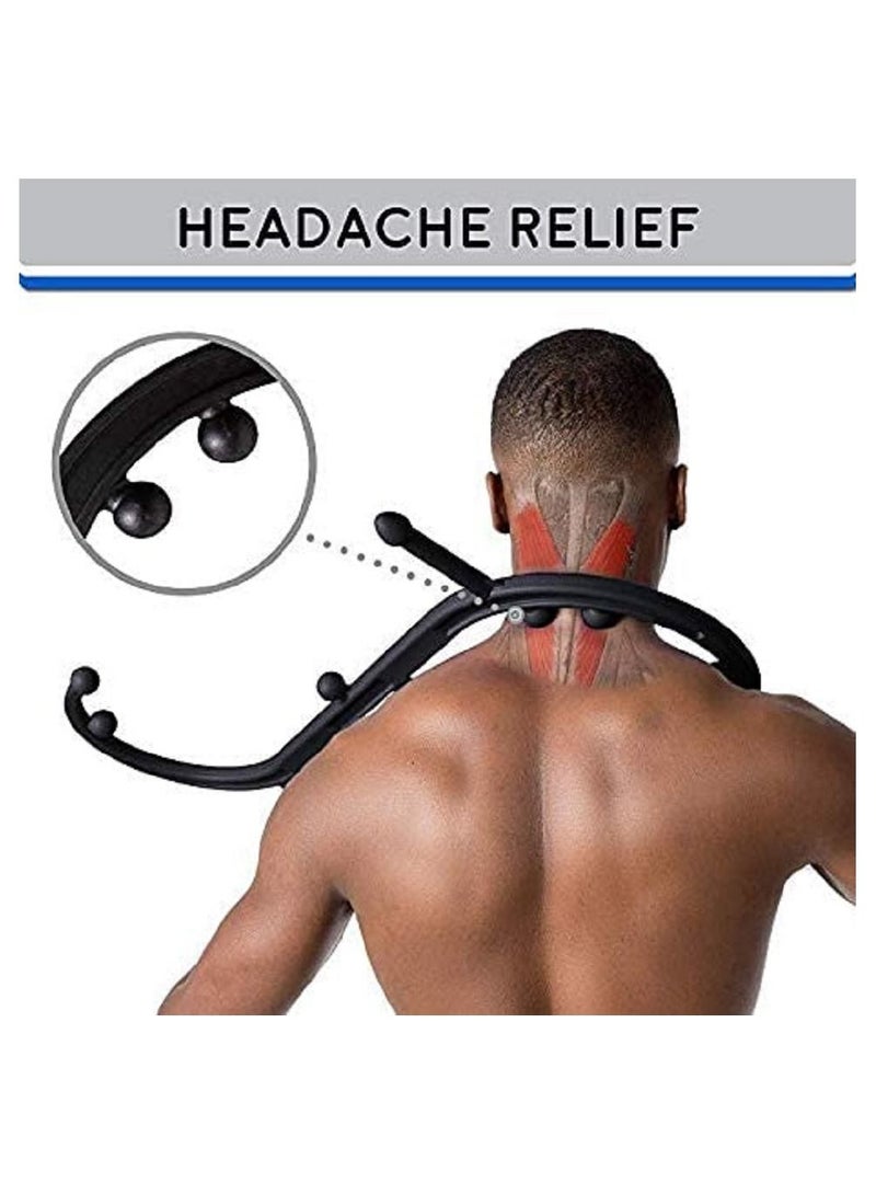 Body Back Trigger Point Personal Relaxer Massage Tool Relief Color Black - Image 2