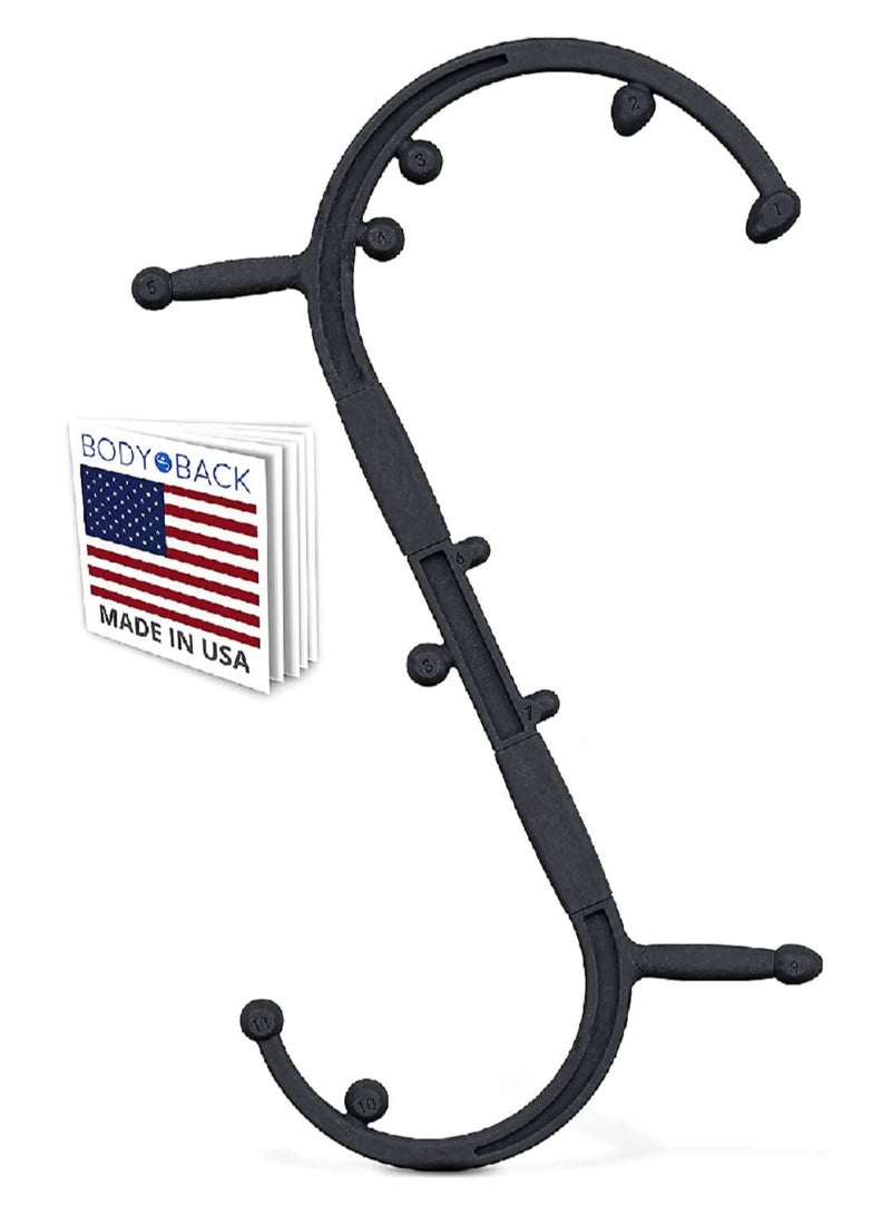 Body Back Trigger Point Personal Relaxer Massage Tool Relief Color Black - Image 1