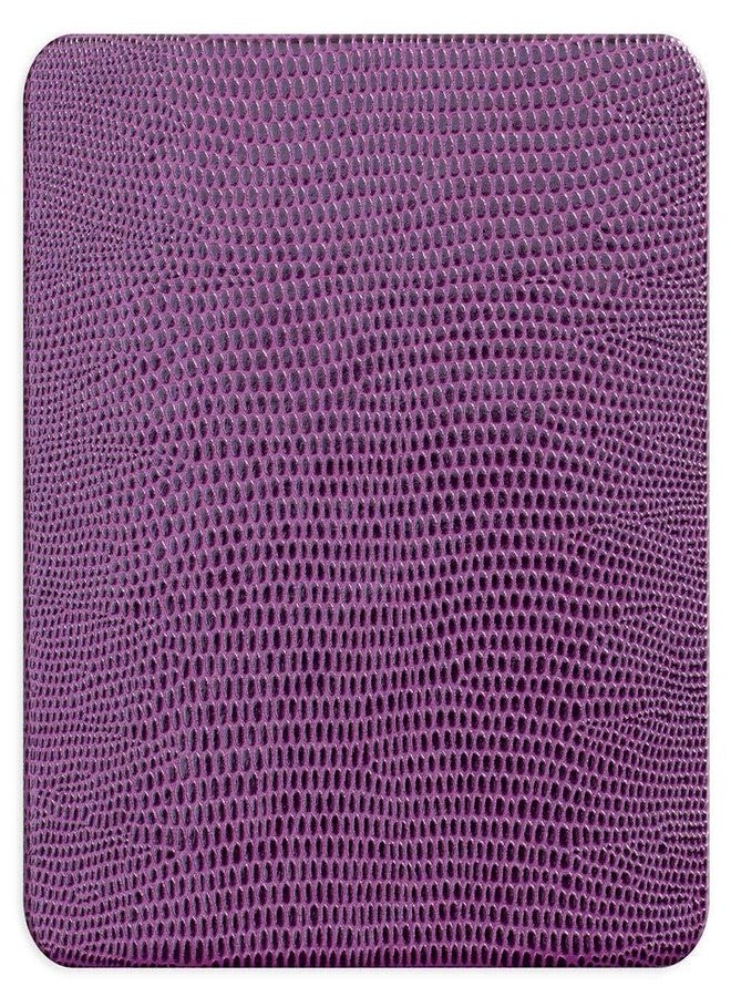 Caspari Lizard Scale Coasters in Aubergine, 8 Count - Image 2