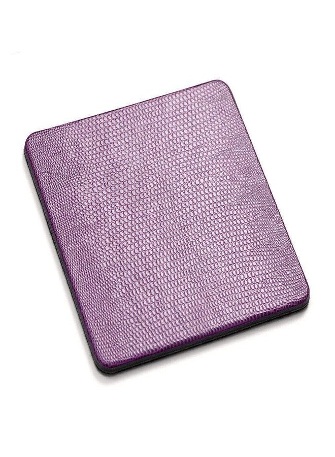 Caspari Lizard Scale Coasters in Aubergine, 8 Count - Image 3