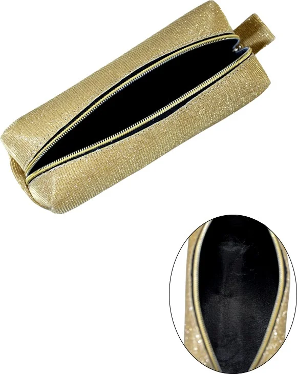 Yuga Makeup Bag Silvery Light Yellow
