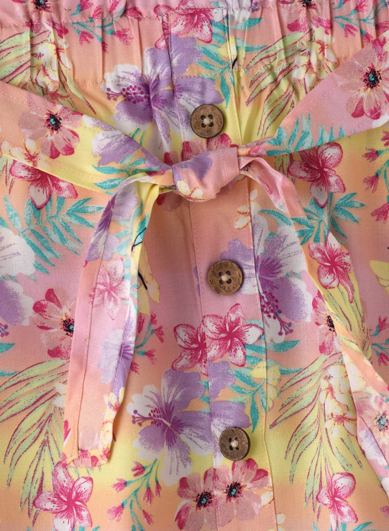 Jelliene Sunshine Twirls: Girls' Flowy Skirt Breezy Comfort & Summertime Flair