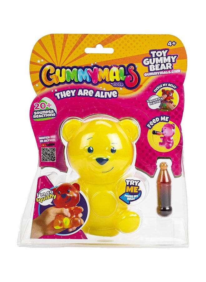 GUMMYMALS Rubbery Squeezable Gummy-Bear Shape Red Color May Vary  - Image 1