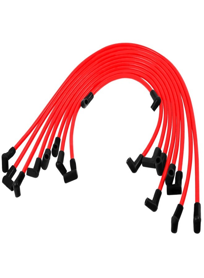 Ntoauto 10mm High Performance Spark Plug Wire Sets Compatible with HEI BBC SBC 350 454 383 - Image 1