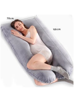 BLOOMING TIME U Shaped Maternity Pillow - Side Sleeper Pillow - Body Pillow,Support Body Pillow For Back Pain Sleepers  - Image 2