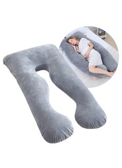 BLOOMING TIME U Shaped Maternity Pillow - Side Sleeper Pillow - Body Pillow,Support Body Pillow For Back Pain Sleepers  - Image 4