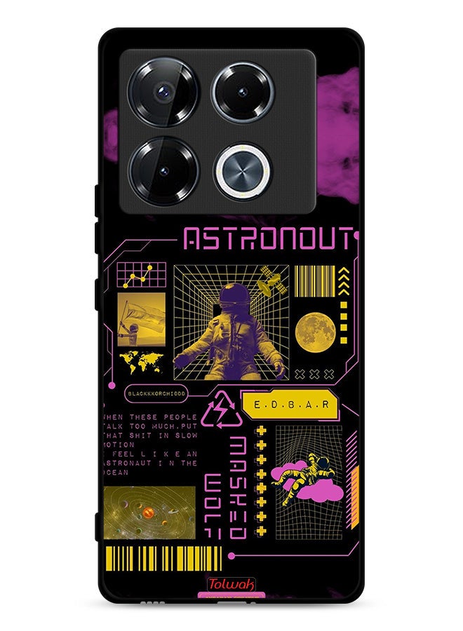 Tolwak Infinix Note 40 Pro 5G Protective Case Cover Astronaut Sticker - Image 1