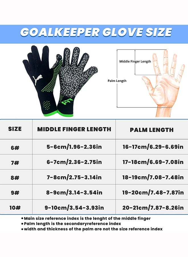 بوما قفازات مطاطية لحارس مرمى كرة القدم احترافية مضادة للانزلاق - Image 3