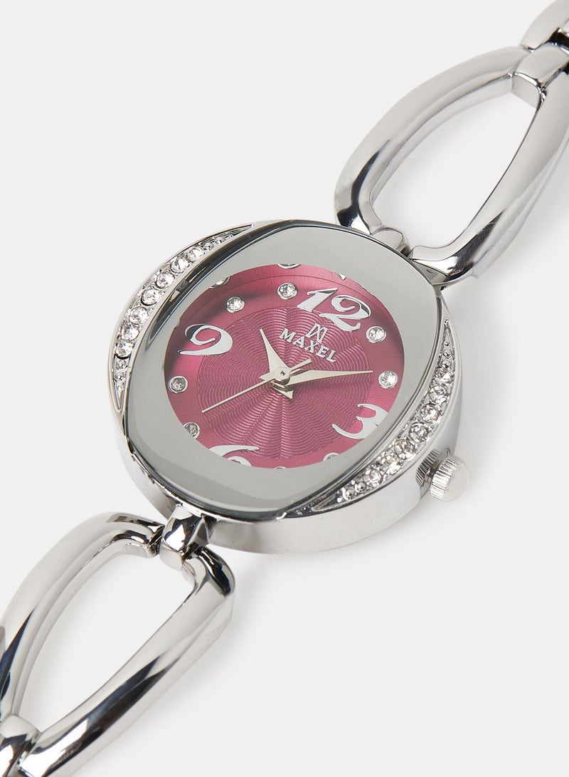 Maxel Women's Embellished Analog Wrist Watches MX60 - 28mm - Image 2