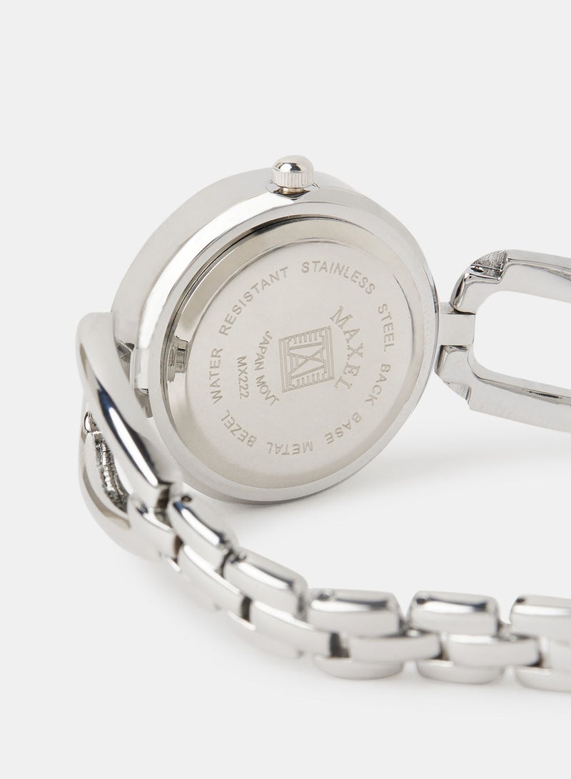 Maxel Women's Embellished Analog Wrist Watches MX60 - 28mm - Image 4