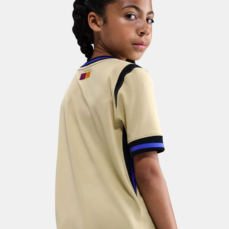 Nike Kids' FC Barcelona 25/26 Away Replica Football Jersey