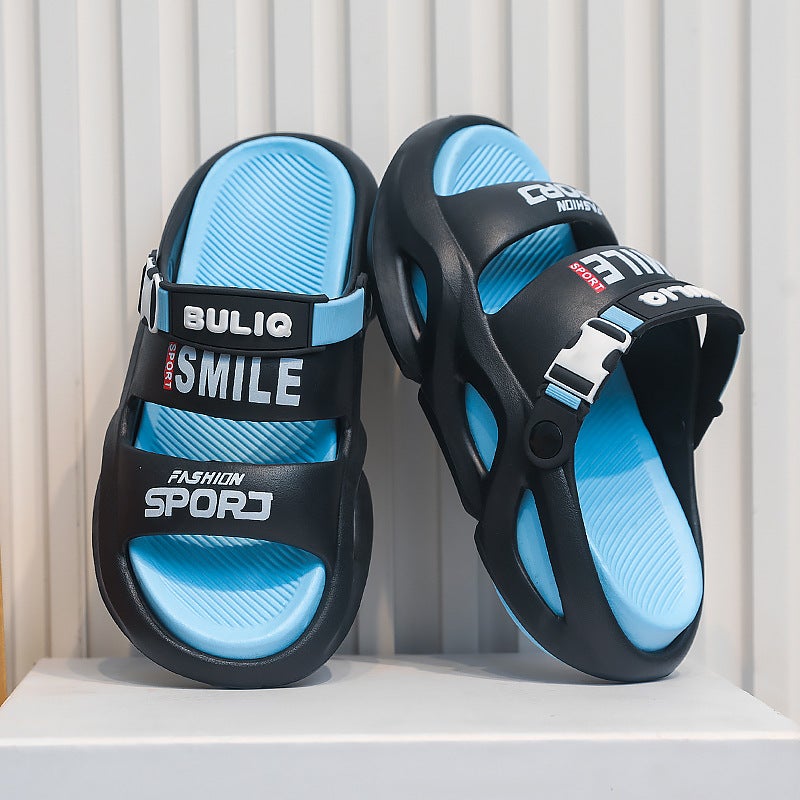 Summer Parent-Child Outdoor Sports Flip-Flops, Couple Eva Slippers, Men'S And Women'S Non-Slip Slippers, Children'S Casual Slippers - Image 1
