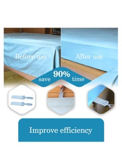 Y&D Bed Sheet Tucker Tool, Universal Portable Tucking Paddle, Making Tool for Changing Sheets Easier Bedsheet Change Helper Without Mattress Lifting  - Image 5