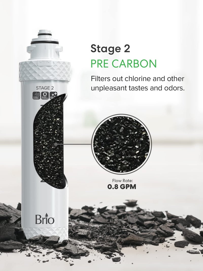 Brio 4-Stage Filter Replacement Kit For Brio 4-Stage Ultrafiltration Water Cooler Dispensers - Image 5