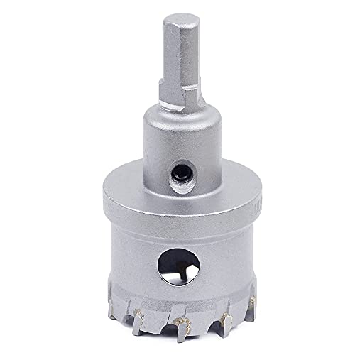GUICGOC 32mm / 1-1/4 inch Metal Steel Hole Saw Drill Bit, Metal Hole Cutter for Thick Metal,Stainless Steel,Iron and Wood (32mm / 1-1/4inch) - Image 3