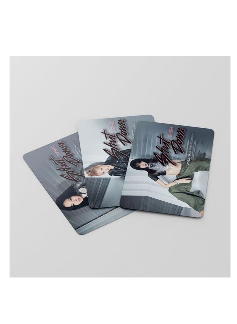 Generic 55 BLACKPINK Photo Cards BORN PINK Album Shut Down Idol Photo Cards Collection Cards  - Image 5