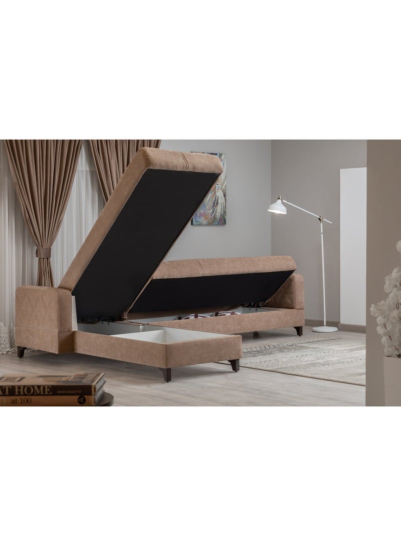 Smart Furniture CARPI L-shape -( RIGHT - MOCHA ) - Image 2