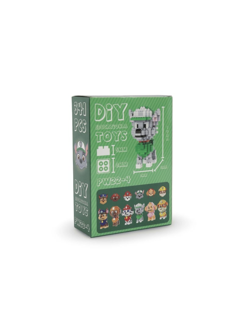 مكعبات أطفال باو باترول – أخضر - Image 2
