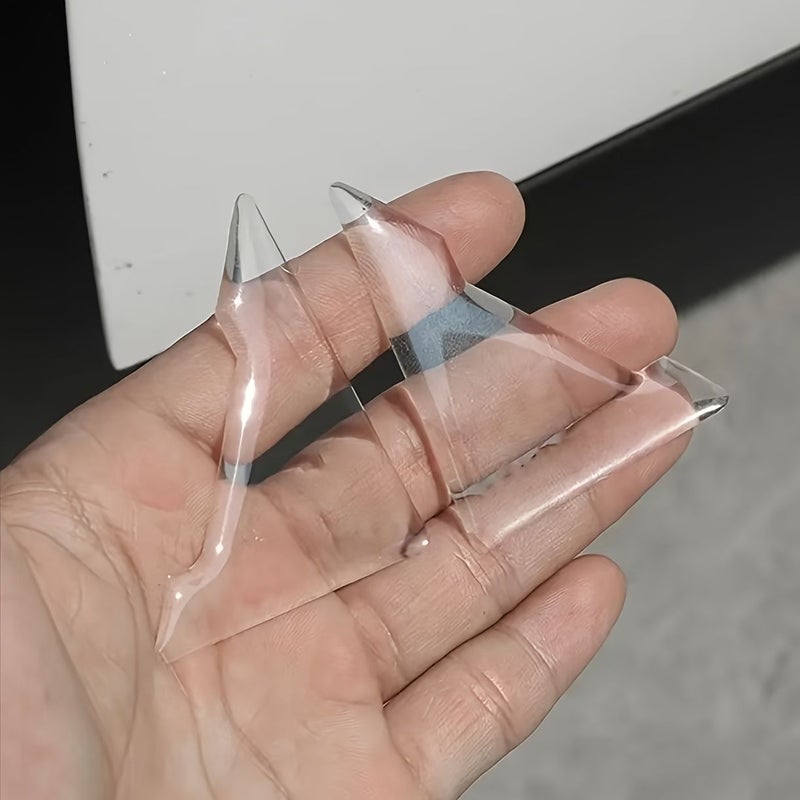 Universal Silicone Car Door Corner Protector Set 8pcs Transparent Anti Collision Scratch Bumper Strip For Vehicle Front Door Edge Protection Suitable For Various Models - Image 5
