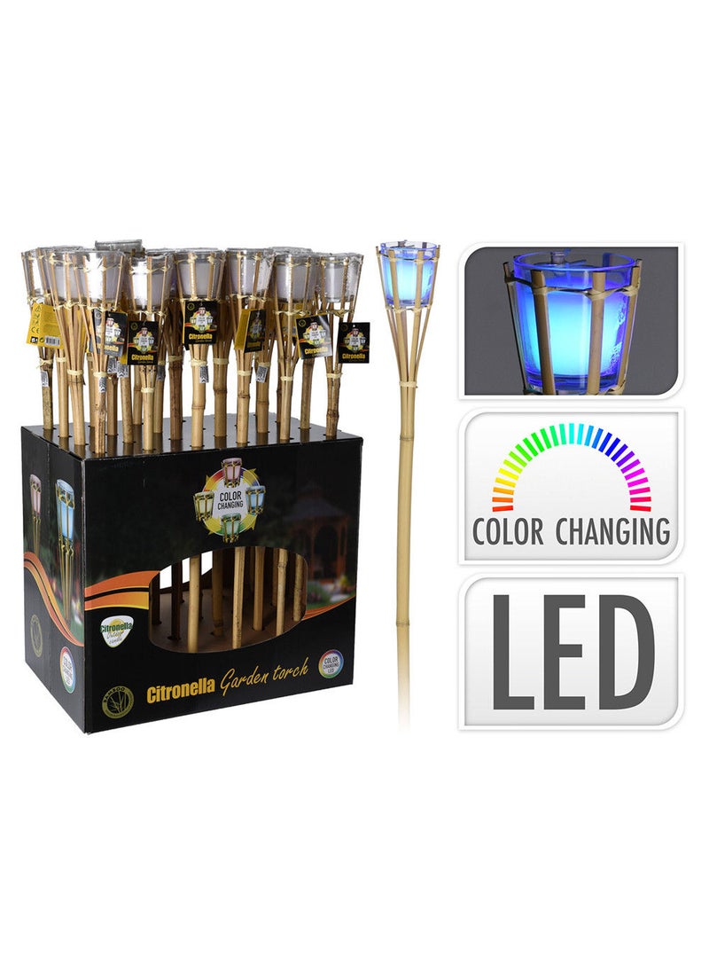 Homesmiths Koopman Garden Torch Bamboo with LED  - Image 2