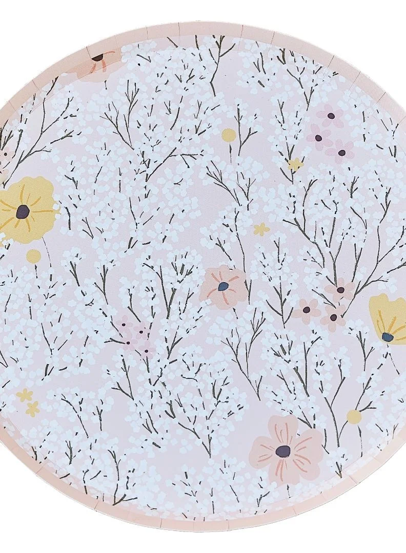 Ginger Ray Ginger Ray Printed Paper Plate - Decorative Party Tableware