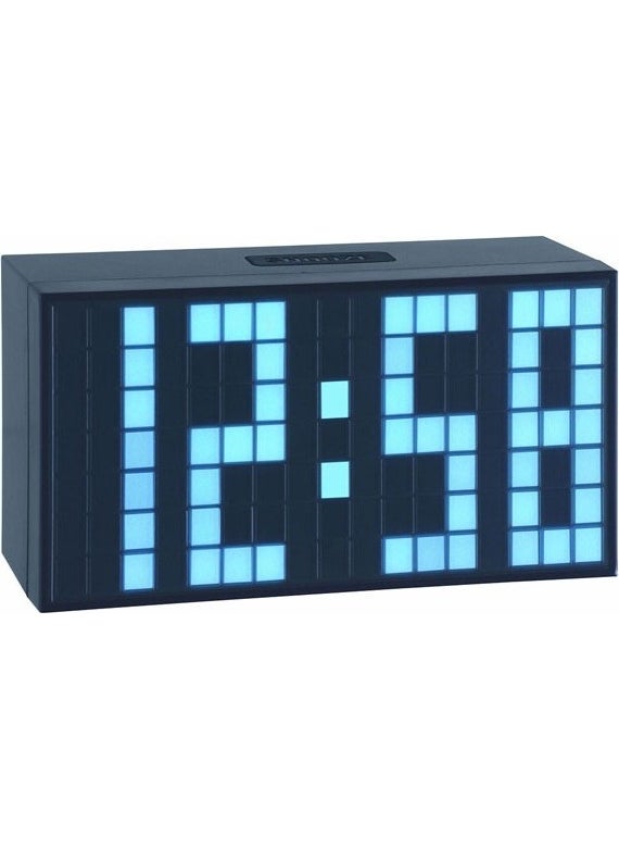 TFA - 98.1082.02 "time Block" LED Lighted Alarm Clock - Image 1