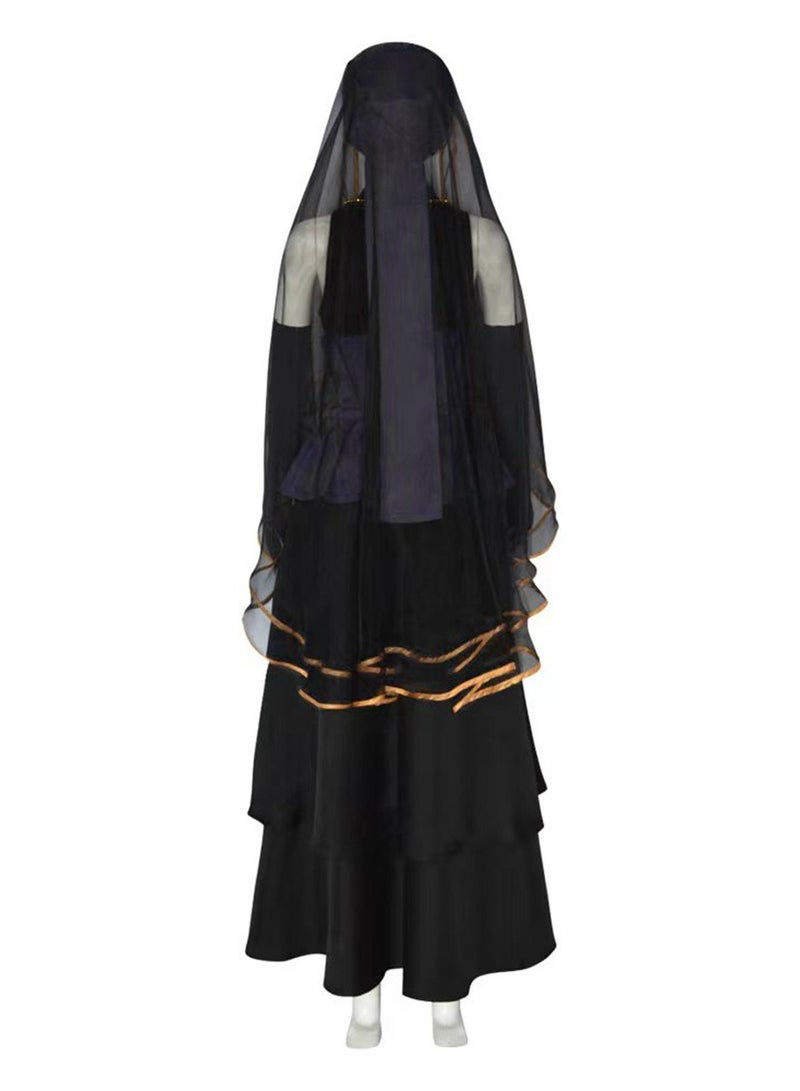 Hyuga Hinata wedding dress cos costume Naruto cosplay costume stage dress up costume - Image 3