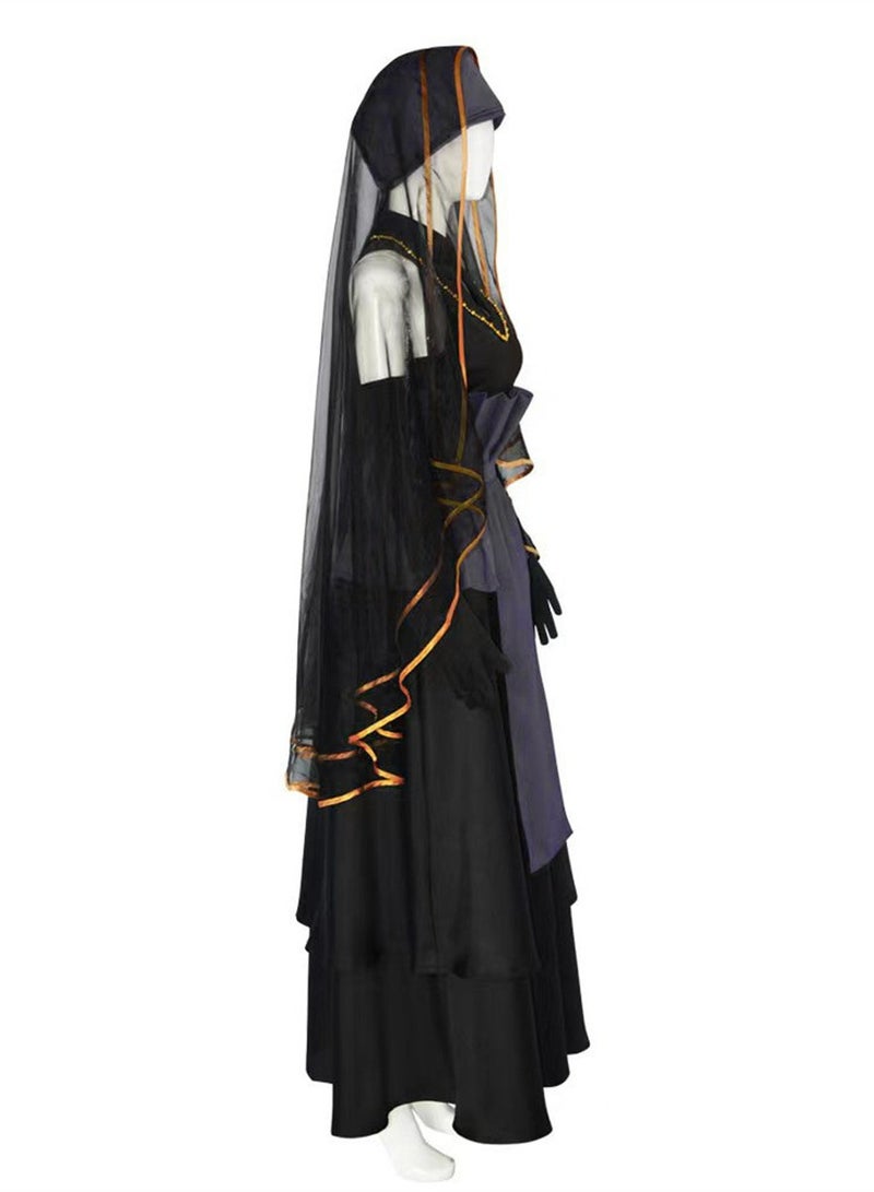 Hyuga Hinata wedding dress cos costume Naruto cosplay costume stage dress up costume - Image 4