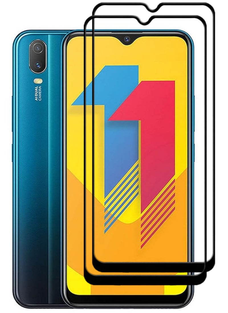 ACLIX 2 Pieces Antistatic ESD Dustproof Premium Quality High Definition Tempered Glass Screen Protector Designed For vivo Y11 (2019) - Image 1