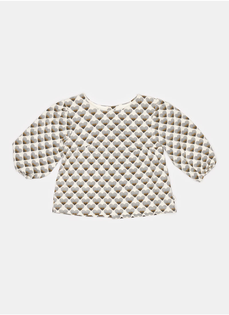 OBAIBI Grey T-Shirt for Girls  - Image 1