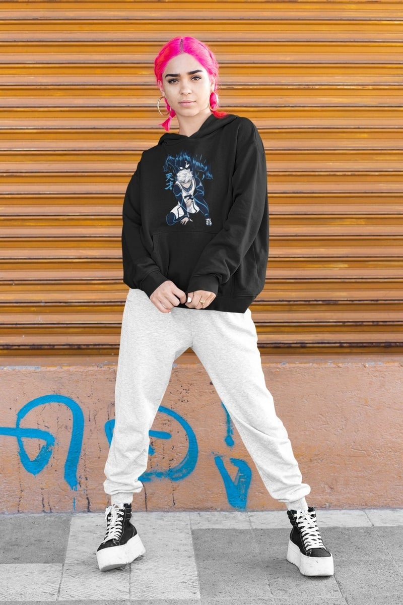 Fuddy Moda Bluelock Seishiro Nagi Hooded Sweatshirt, Unisex Oversize Anime Printed Hoodie - Image 5