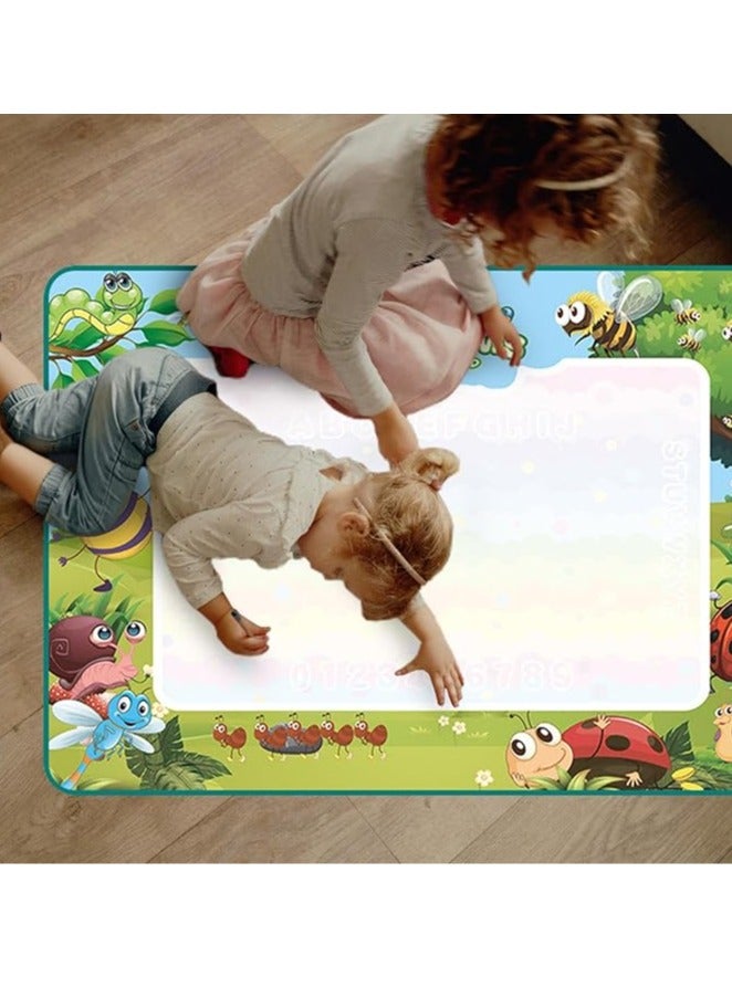 Water Painting Mat, Watercolor Mat - Educational Toy | Easy to Use, No Mess, Aesthetical Creative Doodle Mat for Christmas Birthday Gift for Boys and Girls - Image 3