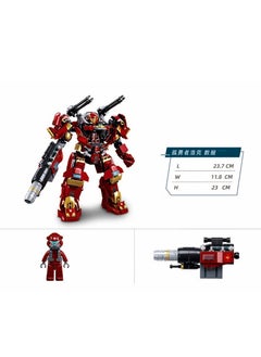 Sluban Sluban - Mecha P.R. Mecha the Anti-Hulk Mech 588 Pieces - M38-B1181  - Image 4